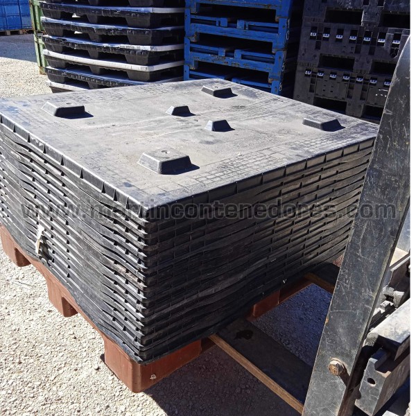 Plastic lid for pallet 1230x1030x84 mm