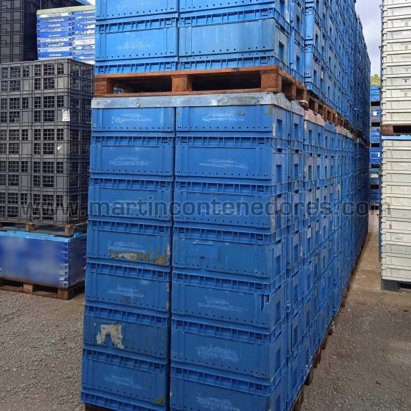 Plastic box C-KLT 6428 600x400x280/231 mm