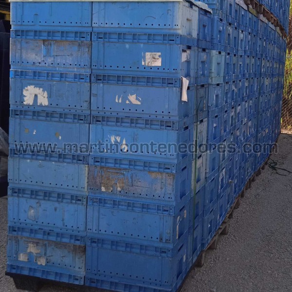 Plastic box C-KLT 6428 600x400x280/231 mm