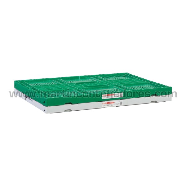 Caja ranurada plegable 600x400x229/220 mm