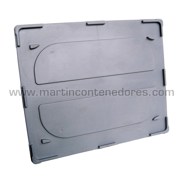 Lid plastic for stacking box 1200x1000 mm