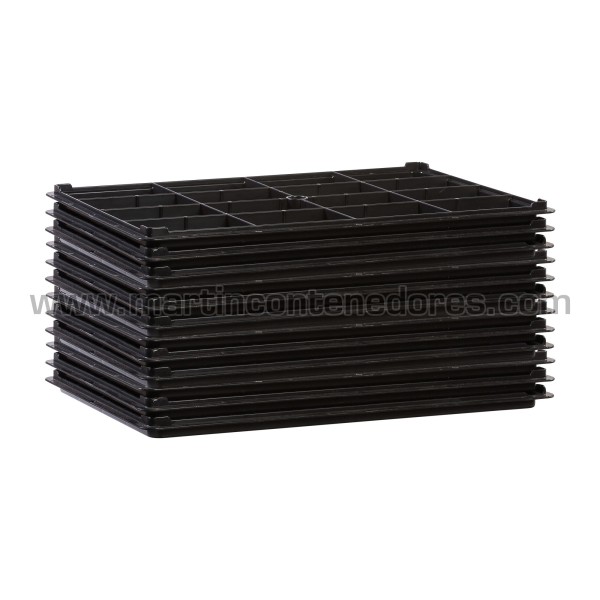 ESD plastic lid for box 600x400 mm