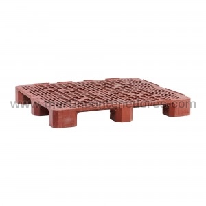 Perforated plastic pallet...