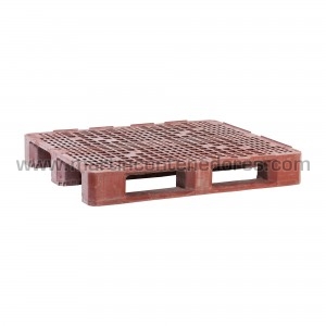 Perforated plastic pallet...