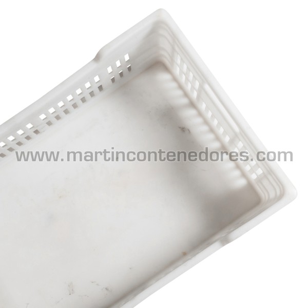 Perforated plastic box 600x400x195/170 mm