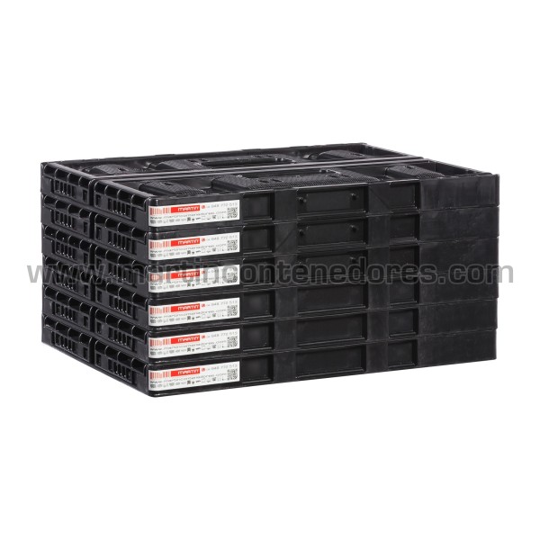 Caja ranurada plegable 400x300x170/159 mm