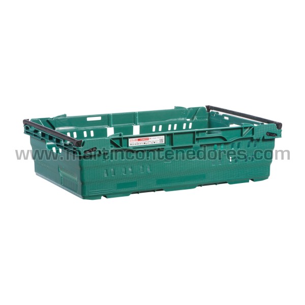 Caja encajable ranurada 600x400x165/140 mm