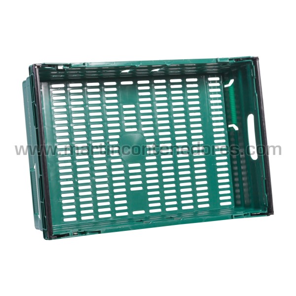 Caja encajable ranurada 600x400x165/140 mm