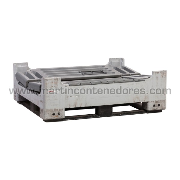 Contentor plástico PCA00111 1200x1000x750/550 mm 5 patins