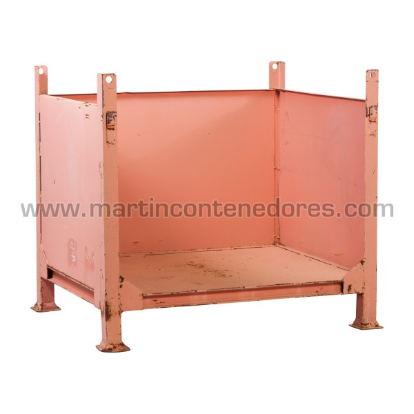 Contenedor metálico 1200x1000x960/730 mm