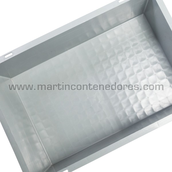 Caja plástica Euronorma 600x400x230/215 mm