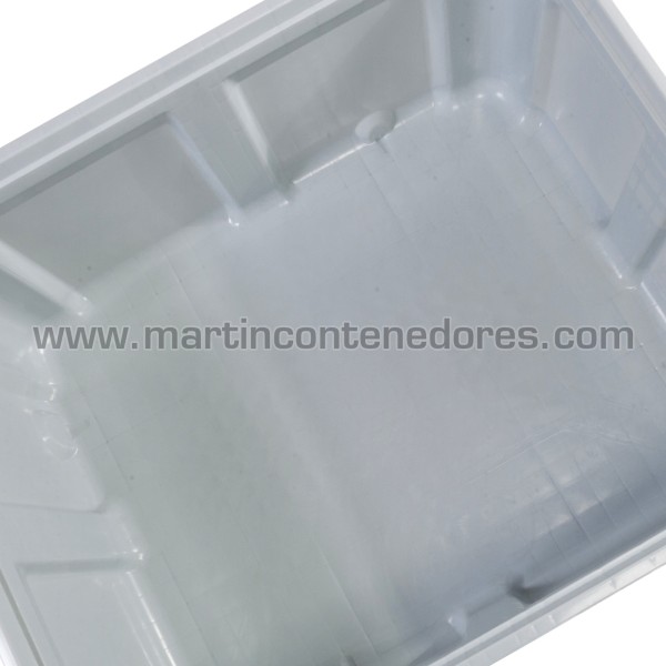 Box plastic 1200x1000x639/460 mm 2 runners