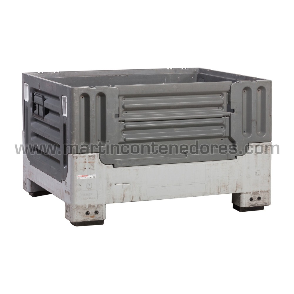 Plastic box PCA00111 1200x1000x750/550 mm 4 feet