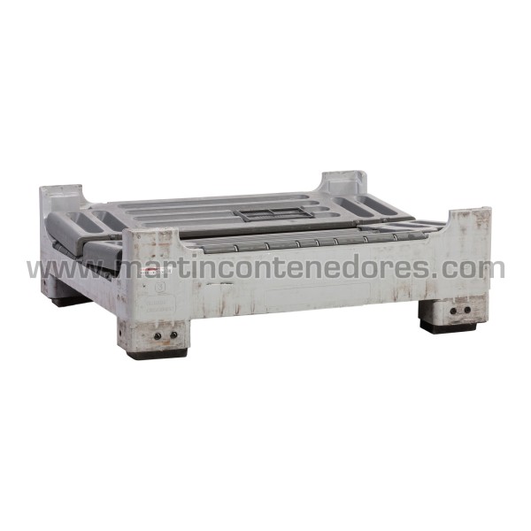 Contenedor plástico PCA00111 1200x1000x750/550 mm 4 pies