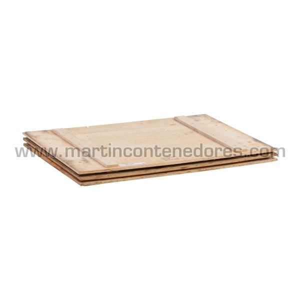 Tapa de madera 800x600x30 mm para cerco palet