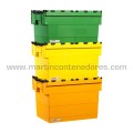 Caja encajable con tapa 600x400x365/345 mm