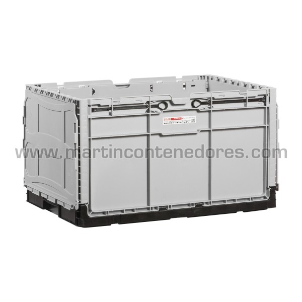 Caja plegable con tapa 600x400x343/340 mm