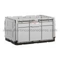 Foldable box with lid 600x400x343/340 mm