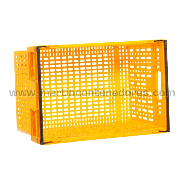 Nestable perforated box 600x400x330/317 mm