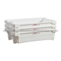 Caja encajable ranurada 600x400x130/104 mm