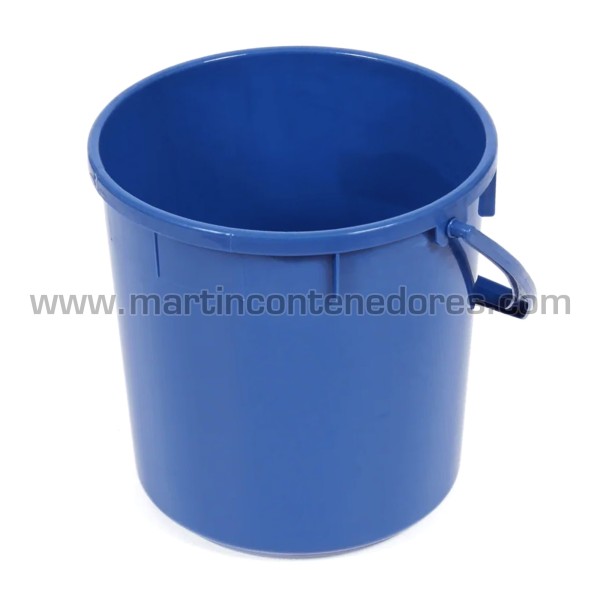 Plastic bucket 10 liters with handle