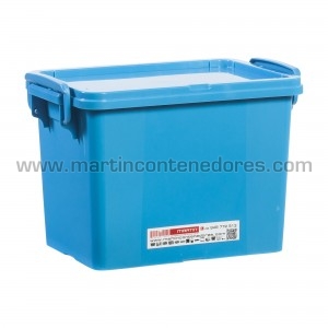 Box nestable with lid...