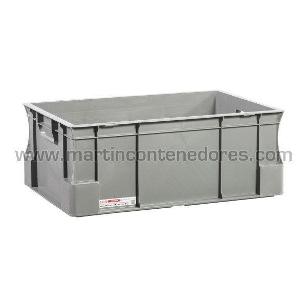 Caja plástica Euronorma 600x400x230/215 mm