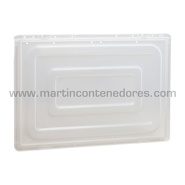 Couvercle pour bac plastique 600x400 mm