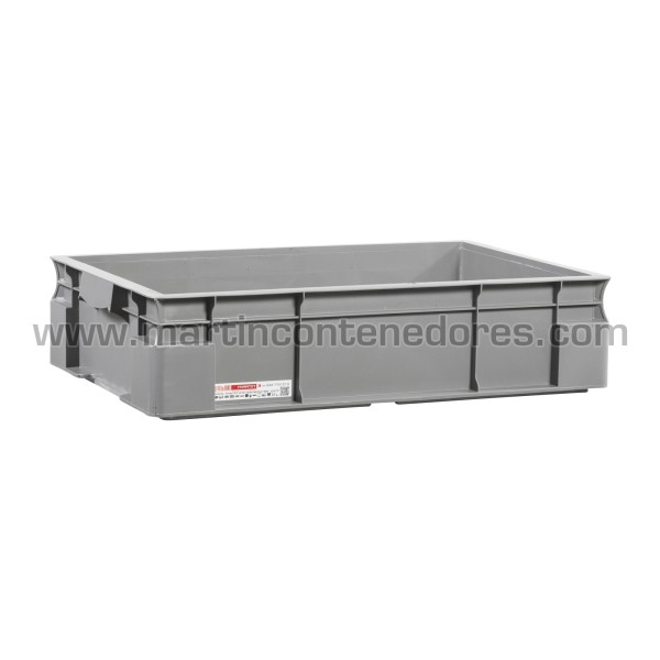 Euronorm plastic box 600x400x145/132 mm