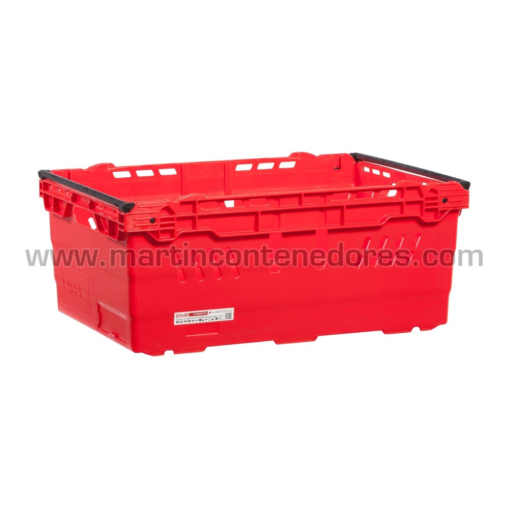 Caja encajable ranurada 600x400x252/222 mm