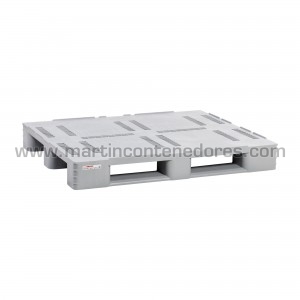 Perforated plastic pallet...