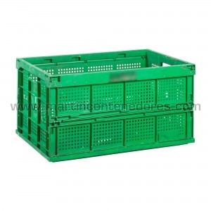 Foldable perforated box...