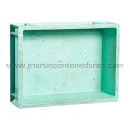 Plastic box 400x300x120/105 mm