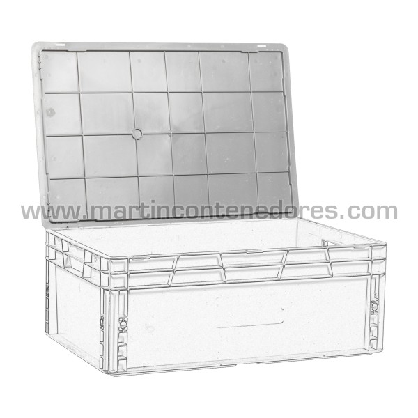 Lid plastic for box 600x400 mm