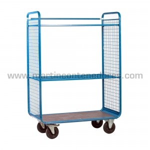 Picking cart with 2 shelves...