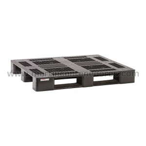 Perforated plastic pallet...