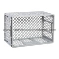 Perforated plastic crate 600x400x320/305 mm