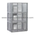 Perforated plastic crate 600x400x320/305 mm