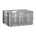 Perforated plastic crate 600x400x318/314 mm