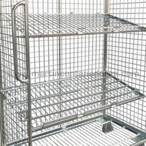 Shelf tiltable for mesh...