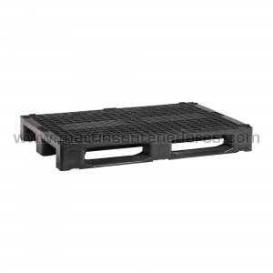 Perforated plastic pallet...