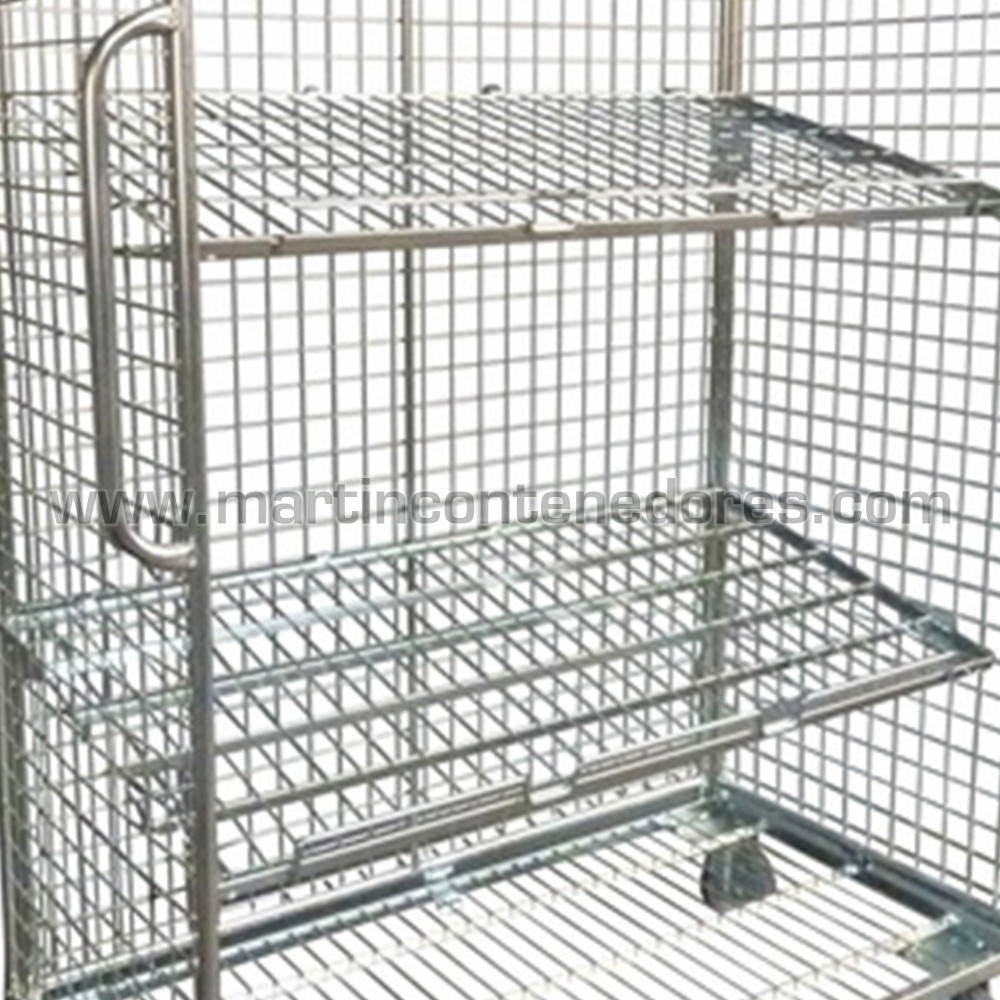 Shelf tiltable for mesh trolley 1370x670 mm