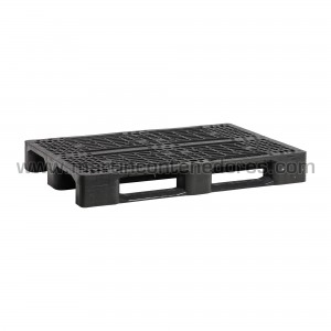 Perforated plastic pallet...