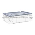 Plastic lid for box 600x400 mm