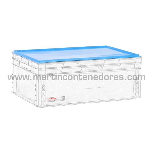 Lid plastic for box 600x400 mm