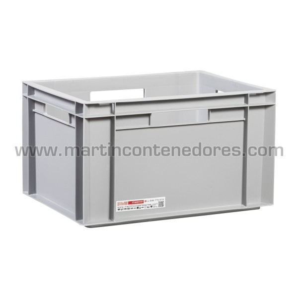 Caja plástica Euro-norma 400x300x230/216 mm