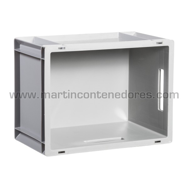 Caja plástica Euro-norma 400x300x230/216 mm