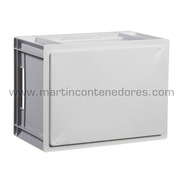 Caja plástica Euro-norma 400x300x230/216 mm