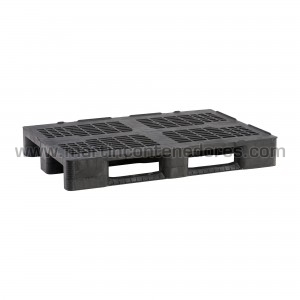 Perforated plastic pallet...