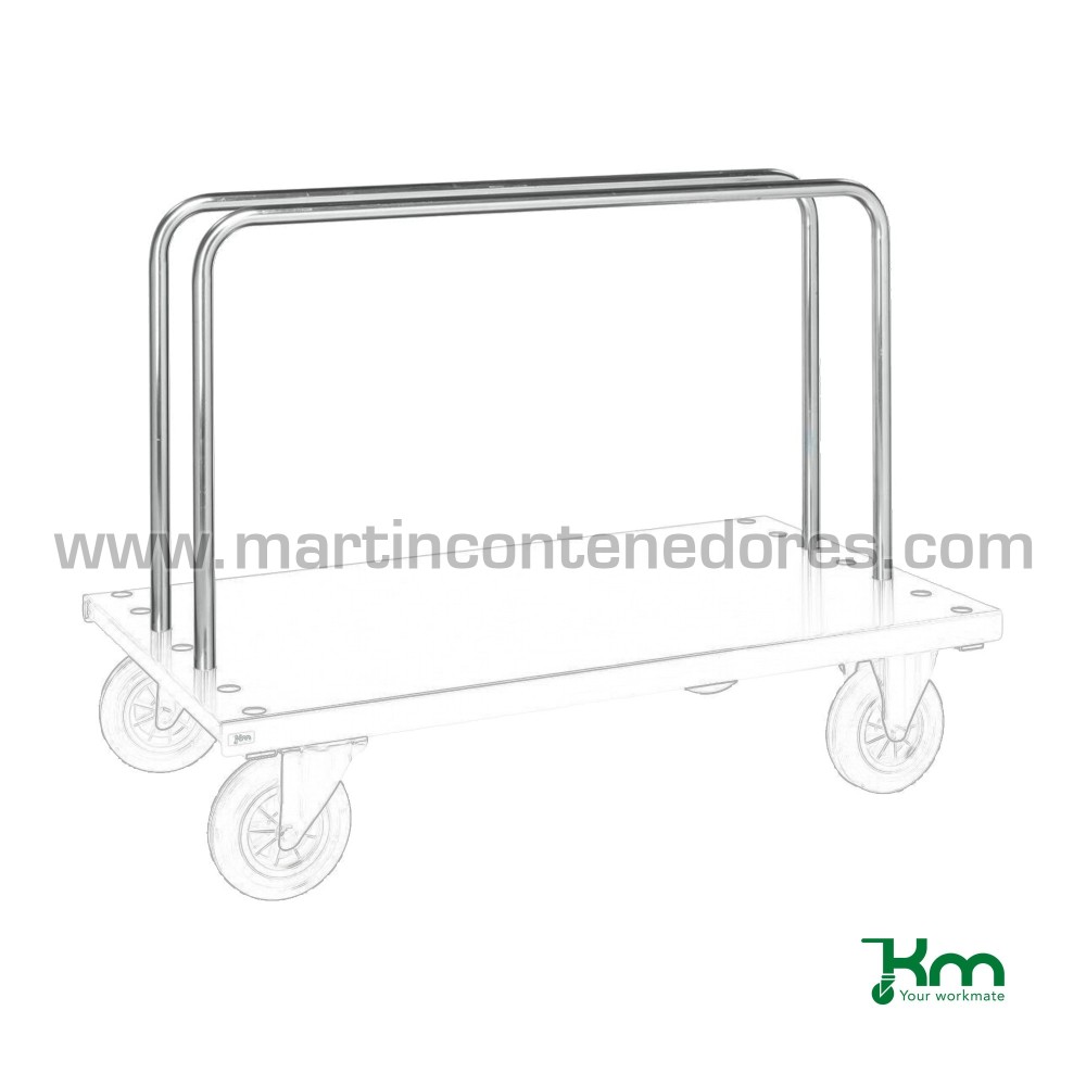 Arceau supplémentaire pour chariot plate-forme 1170x30x710 mm